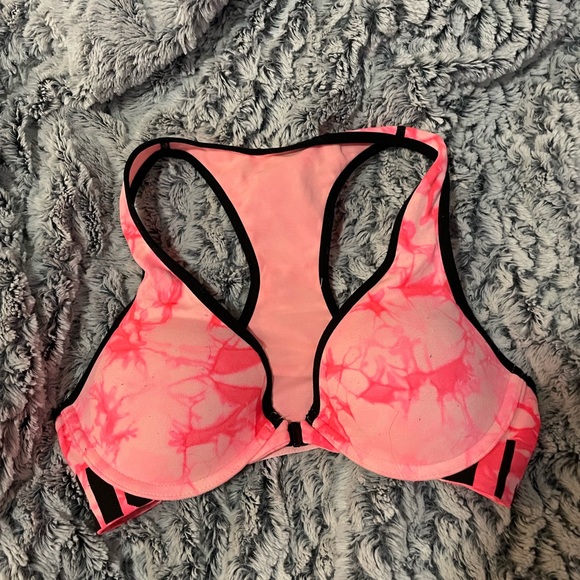 pink push up bra. never worn before 32C - Picture 2 of 2